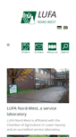 Mobile Screenshot of lufa-nord-west.com
